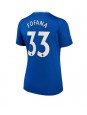 Chelsea Wesley Fofana #33 Heimtrikot für Frauen 2022-23 Kurzarm